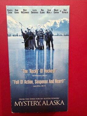 Mystery, Alaska Vintage 1999 VHS Tape movie 🎥 🍿